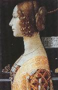 Sandro Botticelli Domenico Ghirlandaio,Portrait of Giovanna Tornabuoni (mk36) oil painting artist